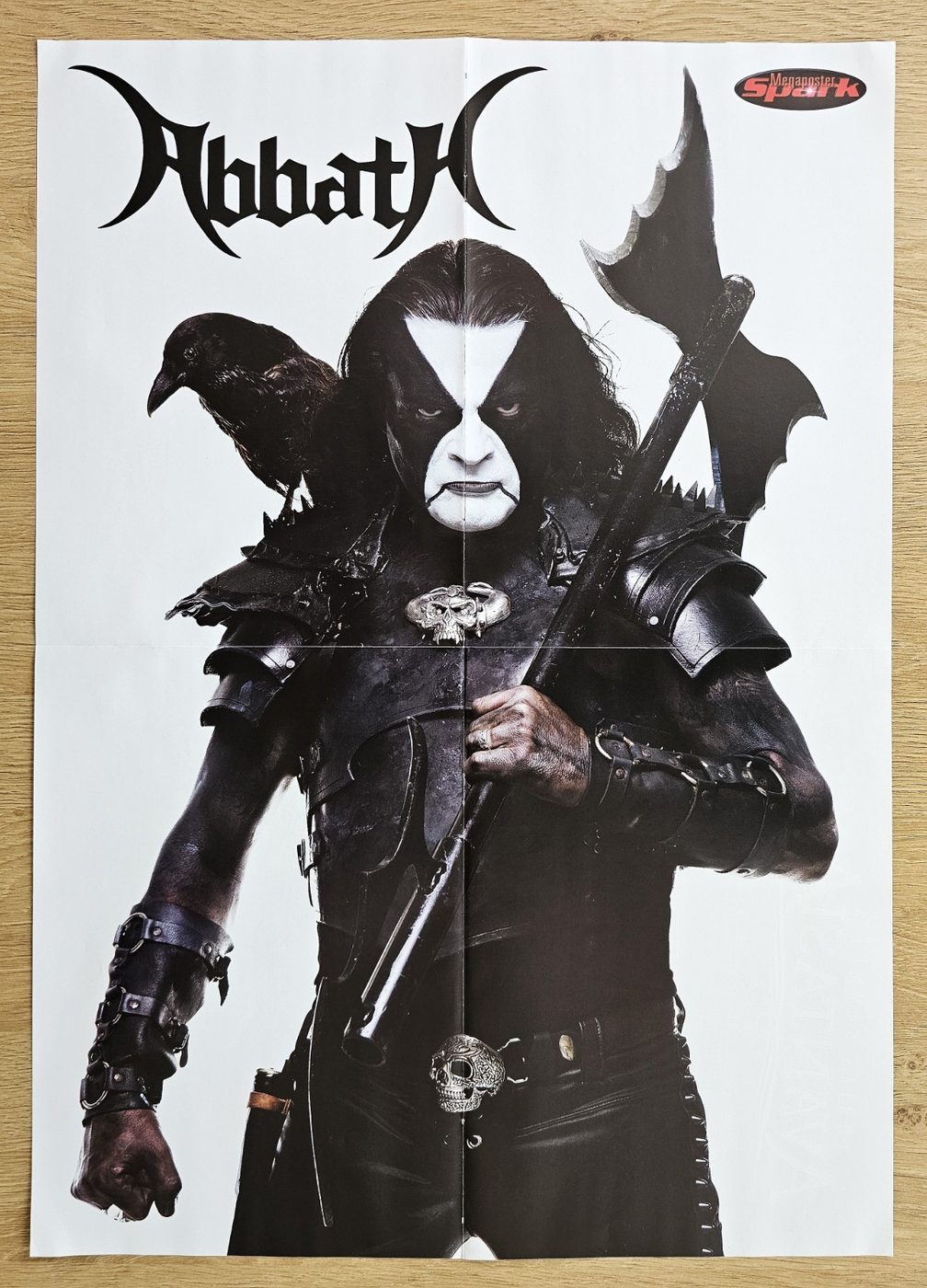 Abbath poster, 40 × 55 cm