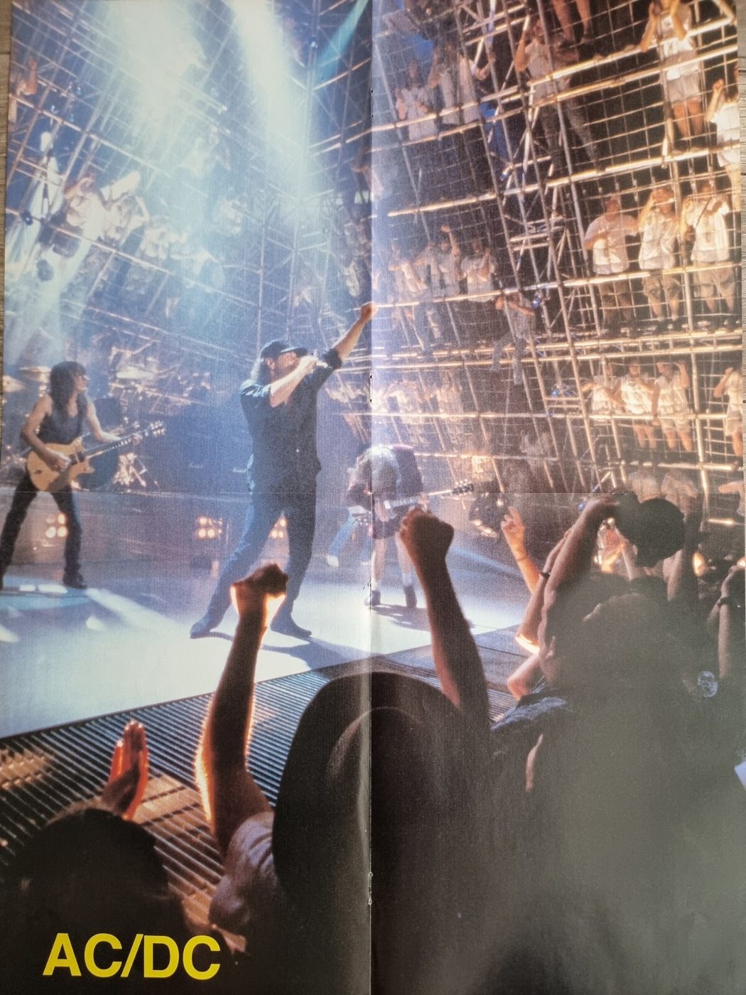 AC/DC poster, 40 × 55 cm