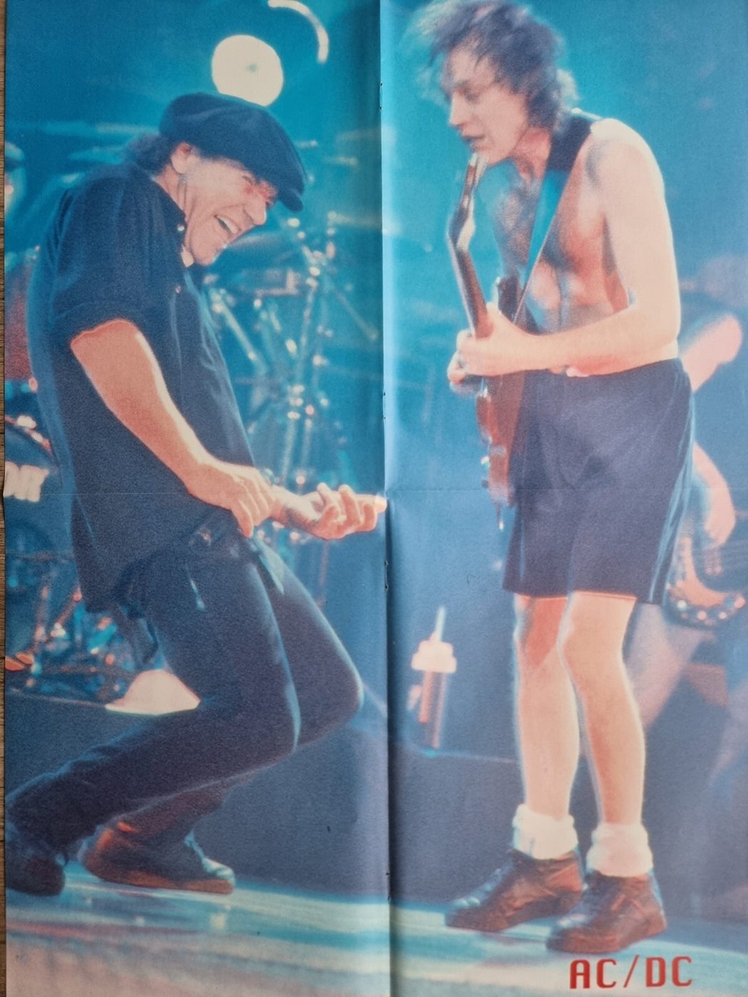 AC/DC poster, 40 × 55 cm