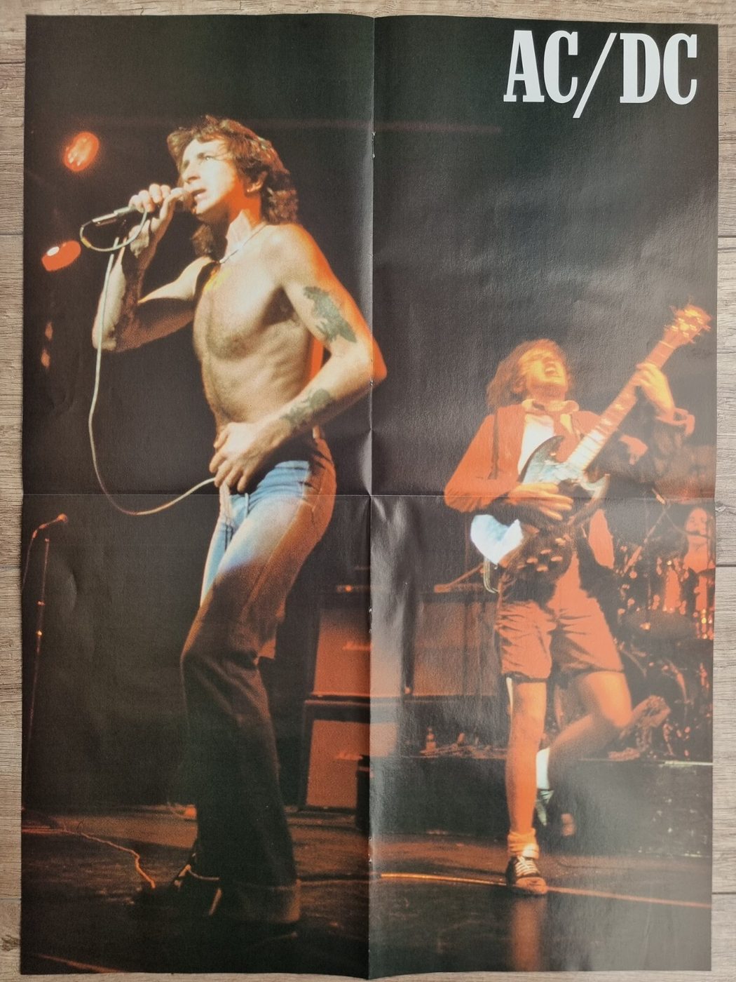 AC/DC poster, 40 × 55 cm