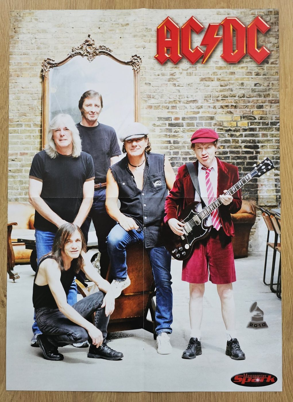 AC/DC poster, 40 × 55 cm