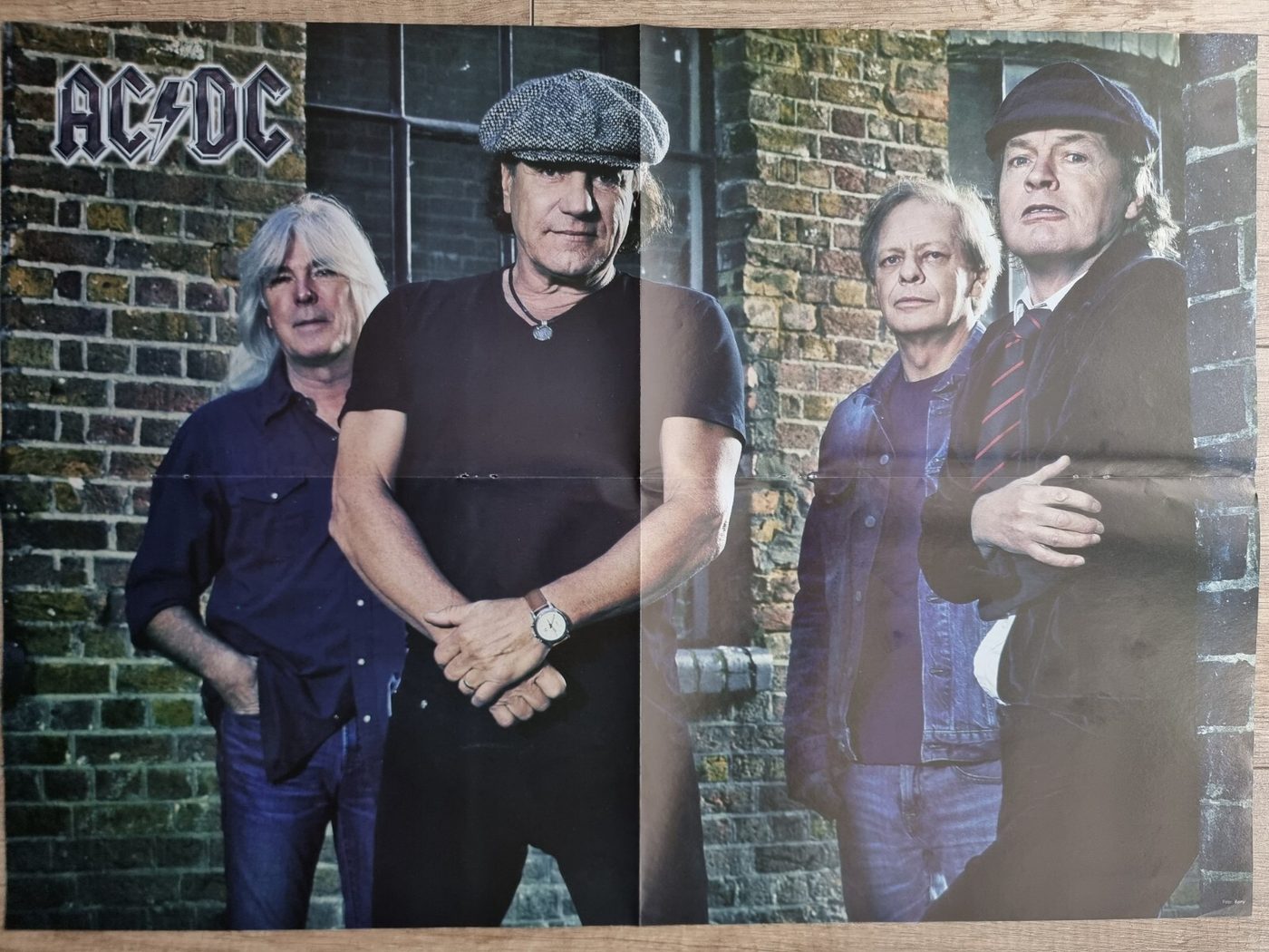 AC/DC poster, 55 × 40 cm
