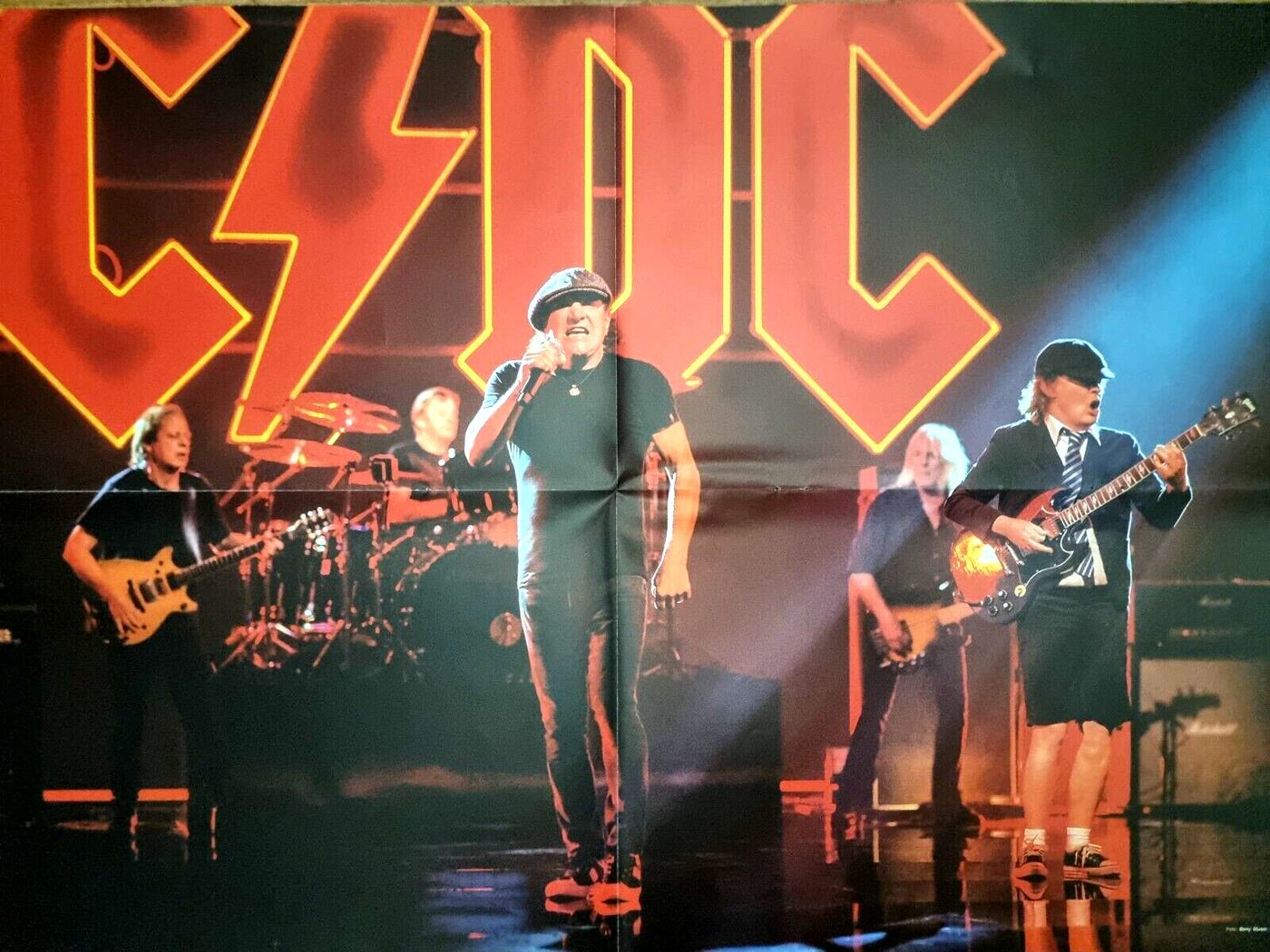 AC/DC poster, 55 × 40 cm