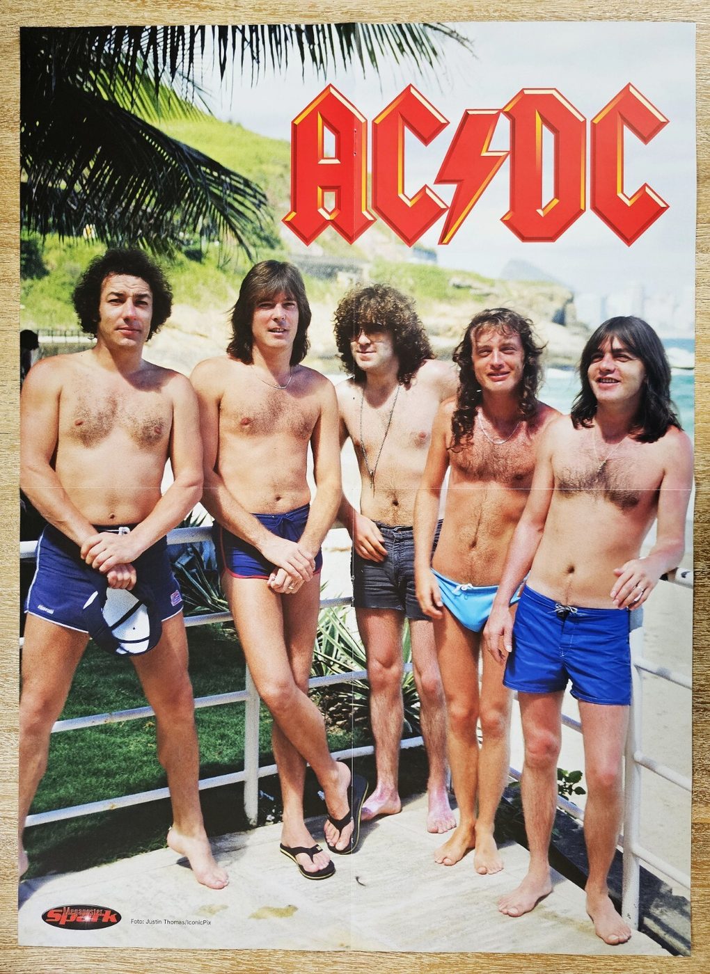 AC/DC poster, 40 × 55 cm