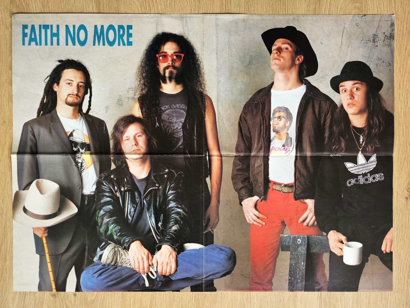 Aerosmith / Faith No More poster, 55 × 40 cm