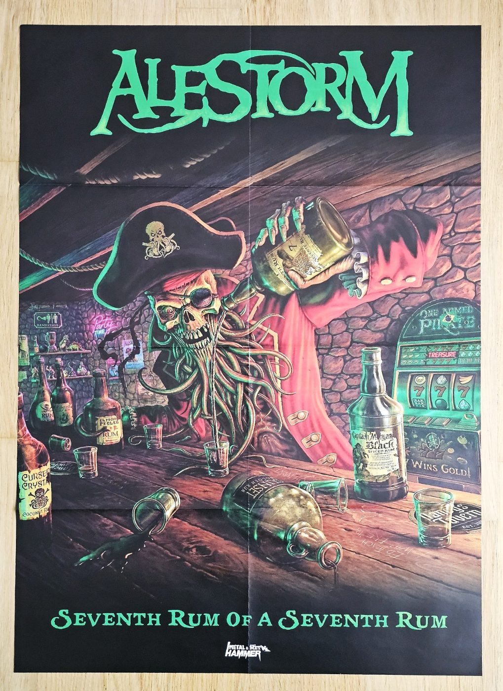 Alestorm poster, 50 × 70 cm