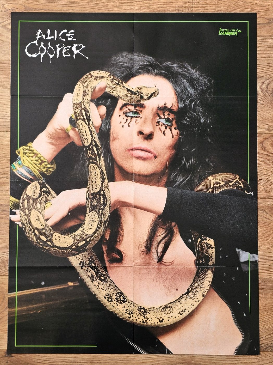 Alice Cooper poster, 55 × 75 cm