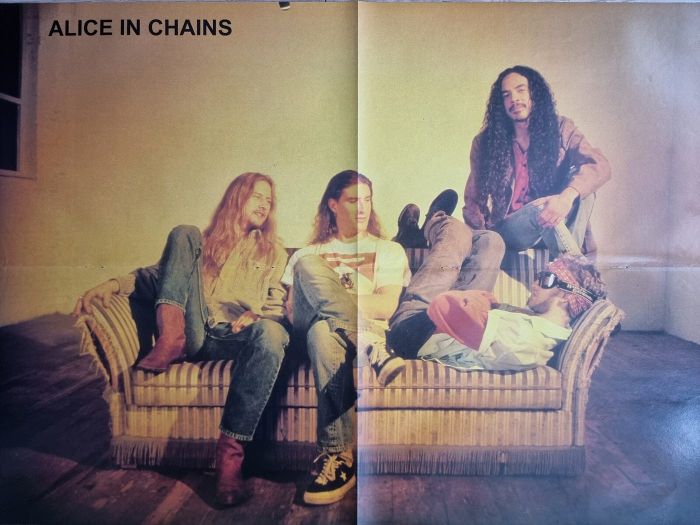 Alice In Chains poster, 55 × 40 cm