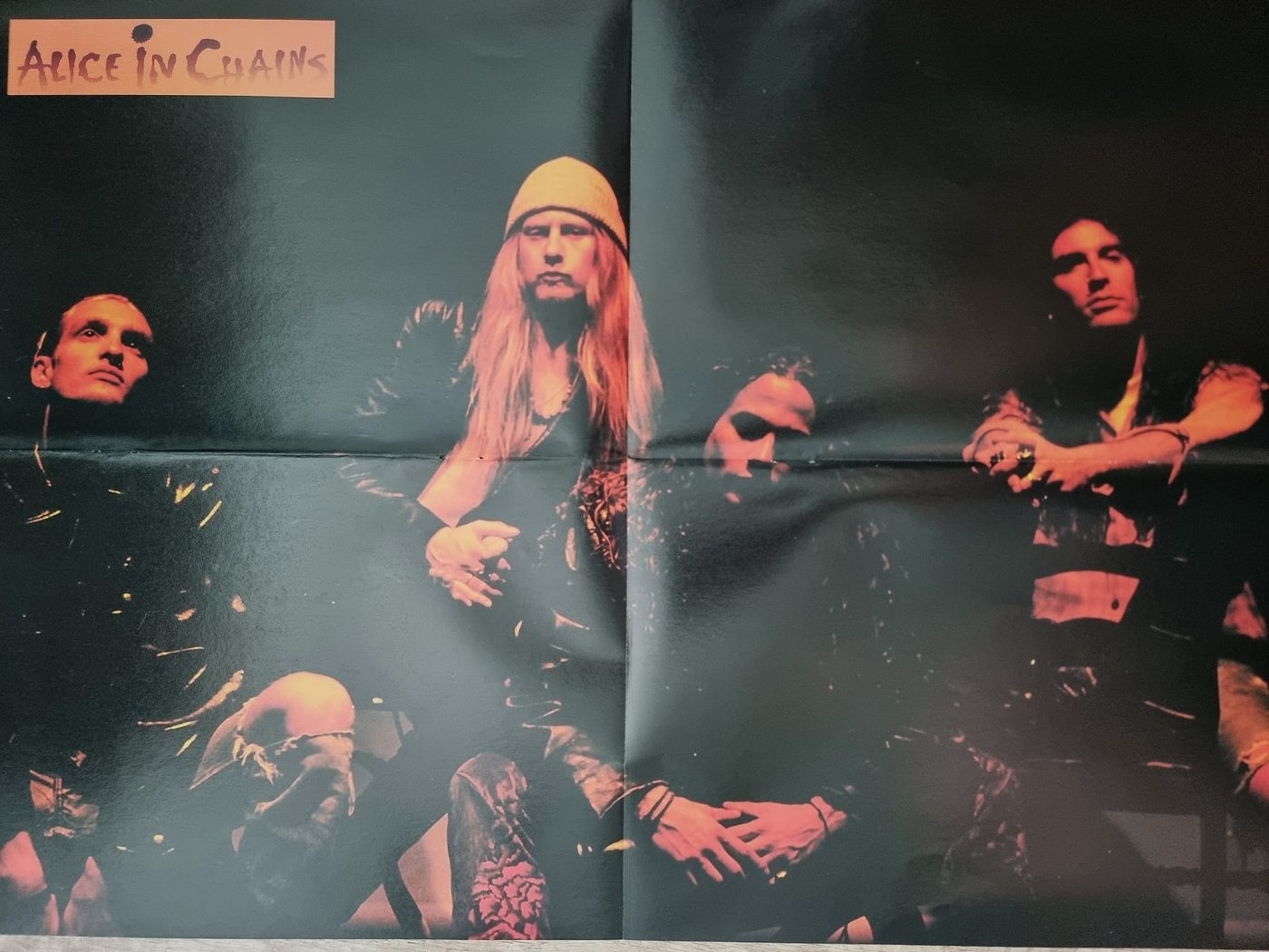 Alice In Chains poster, 55 × 40 cm