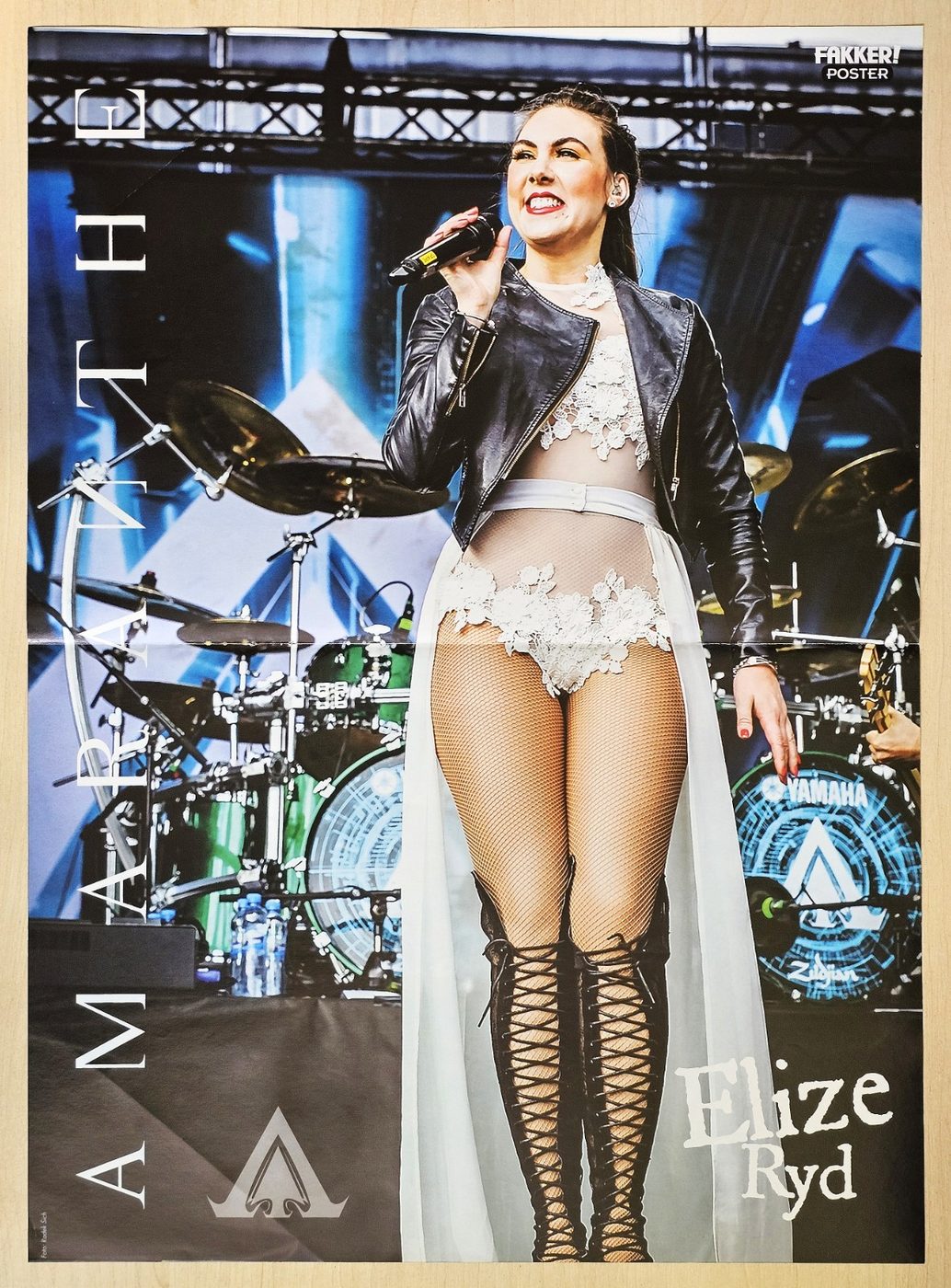 Amaranthe poster, 30 × 40 cm