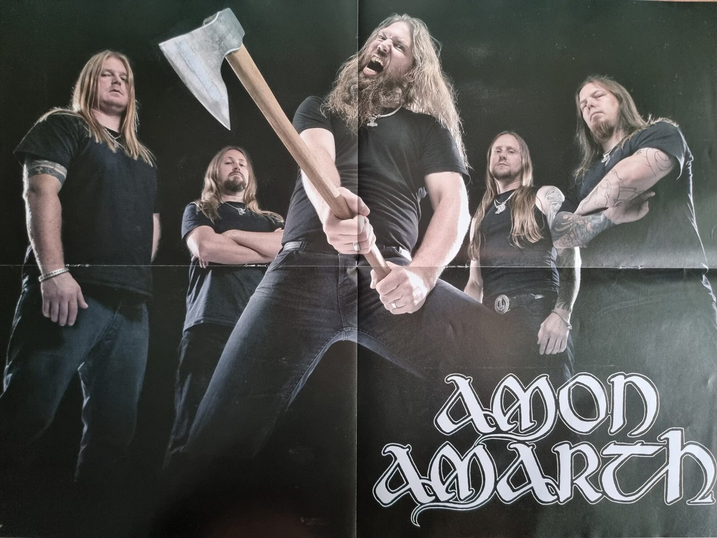 Amon Amarth poster, 55 × 40 cm