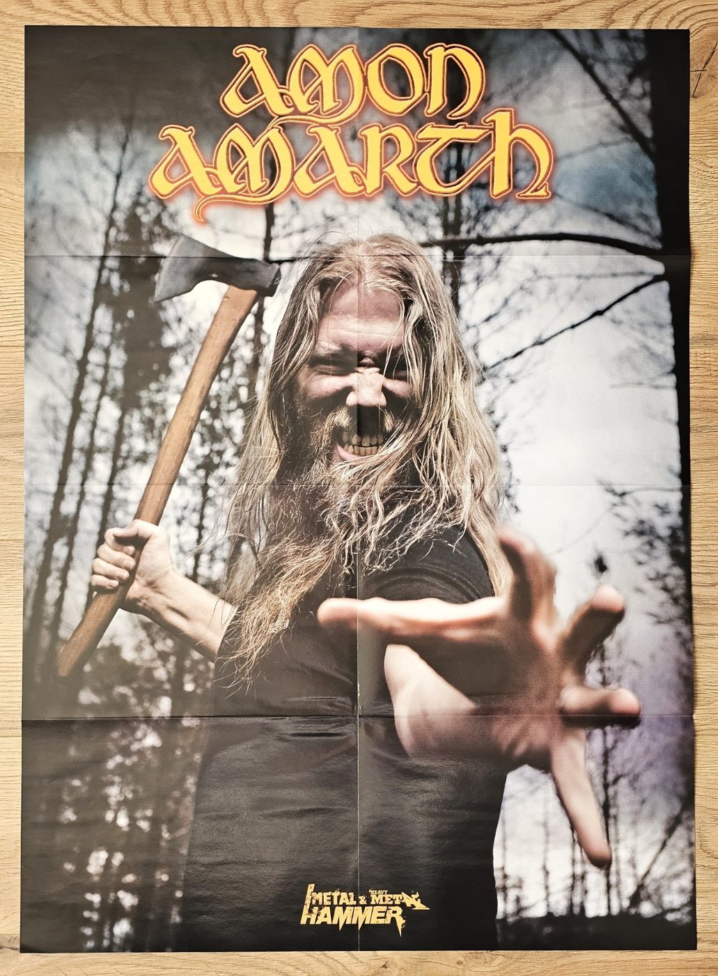 Amon Amarth poster, 55 × 75 cm