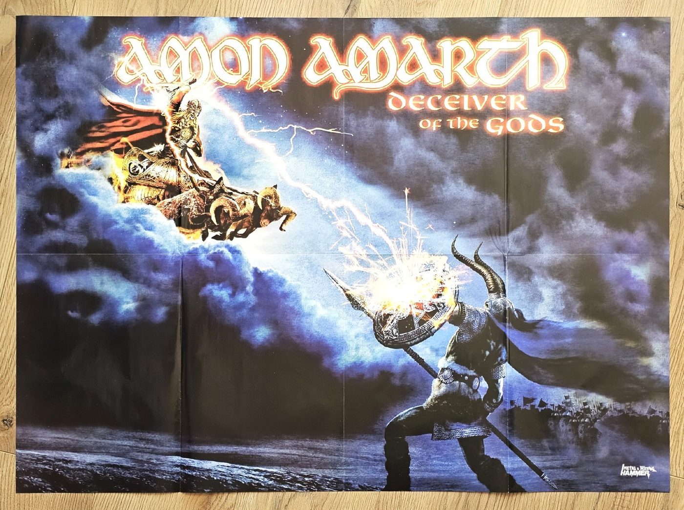 Amon Amarth poster, 75 × 55 cm