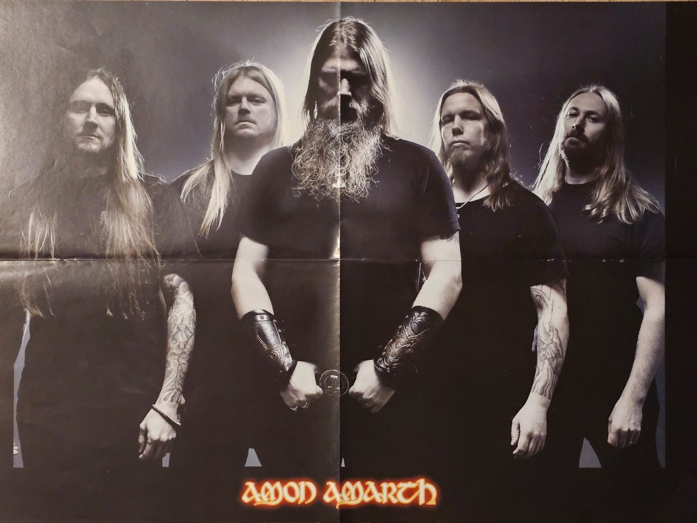 Amon Amarth poster, 55 × 40 cm