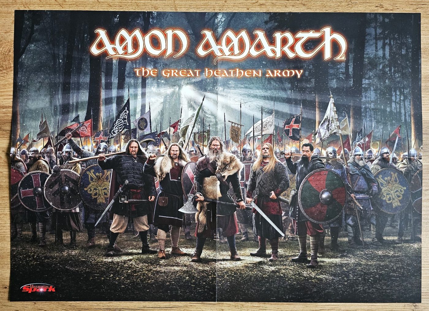 Amon Amarth poster, 55 × 40 cm