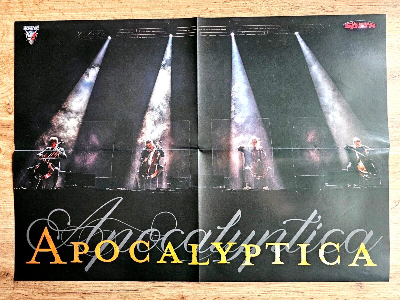 Apocalyptica poster, 55 × 40 cm