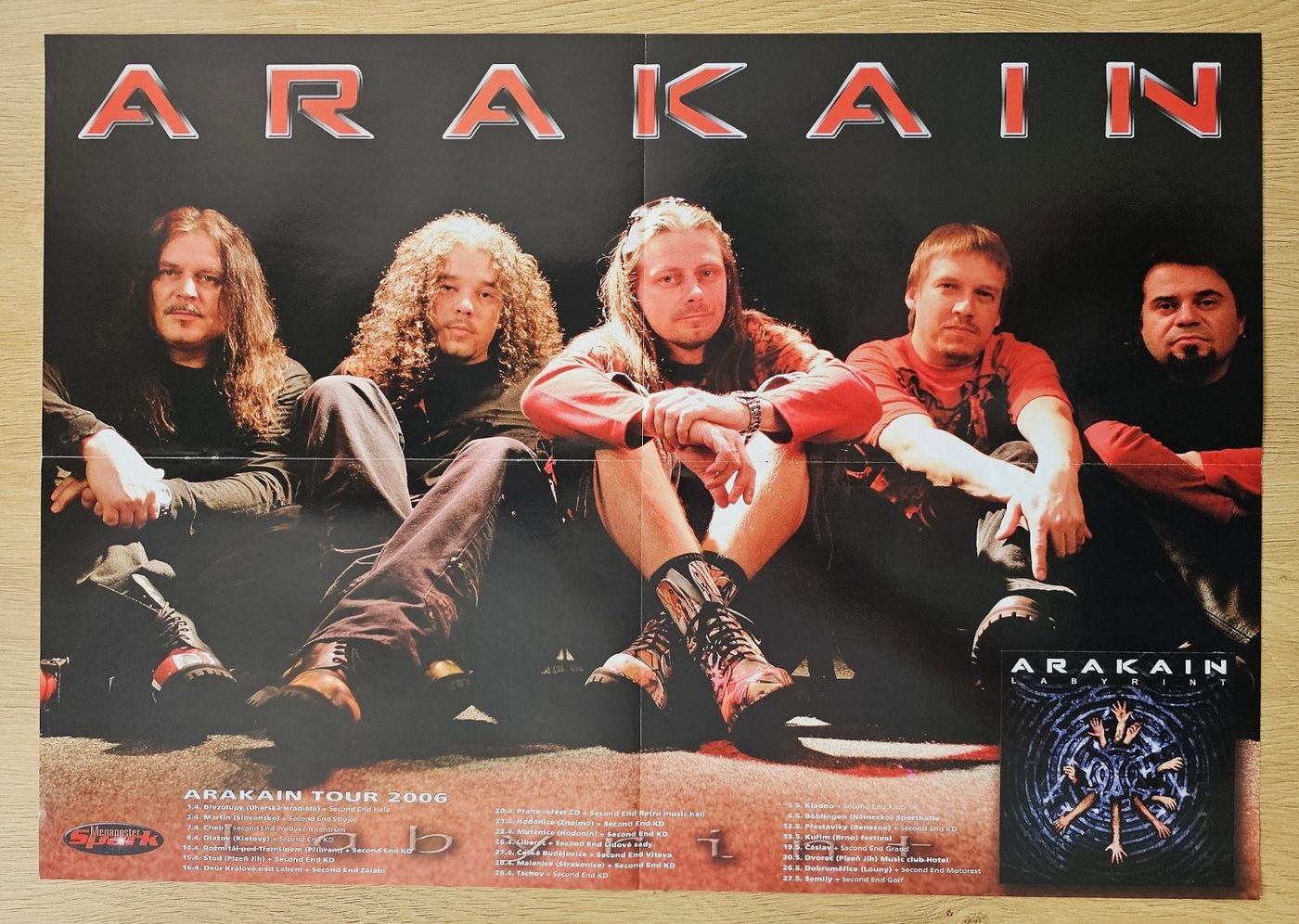 Arakain poster, 55 × 40 cm