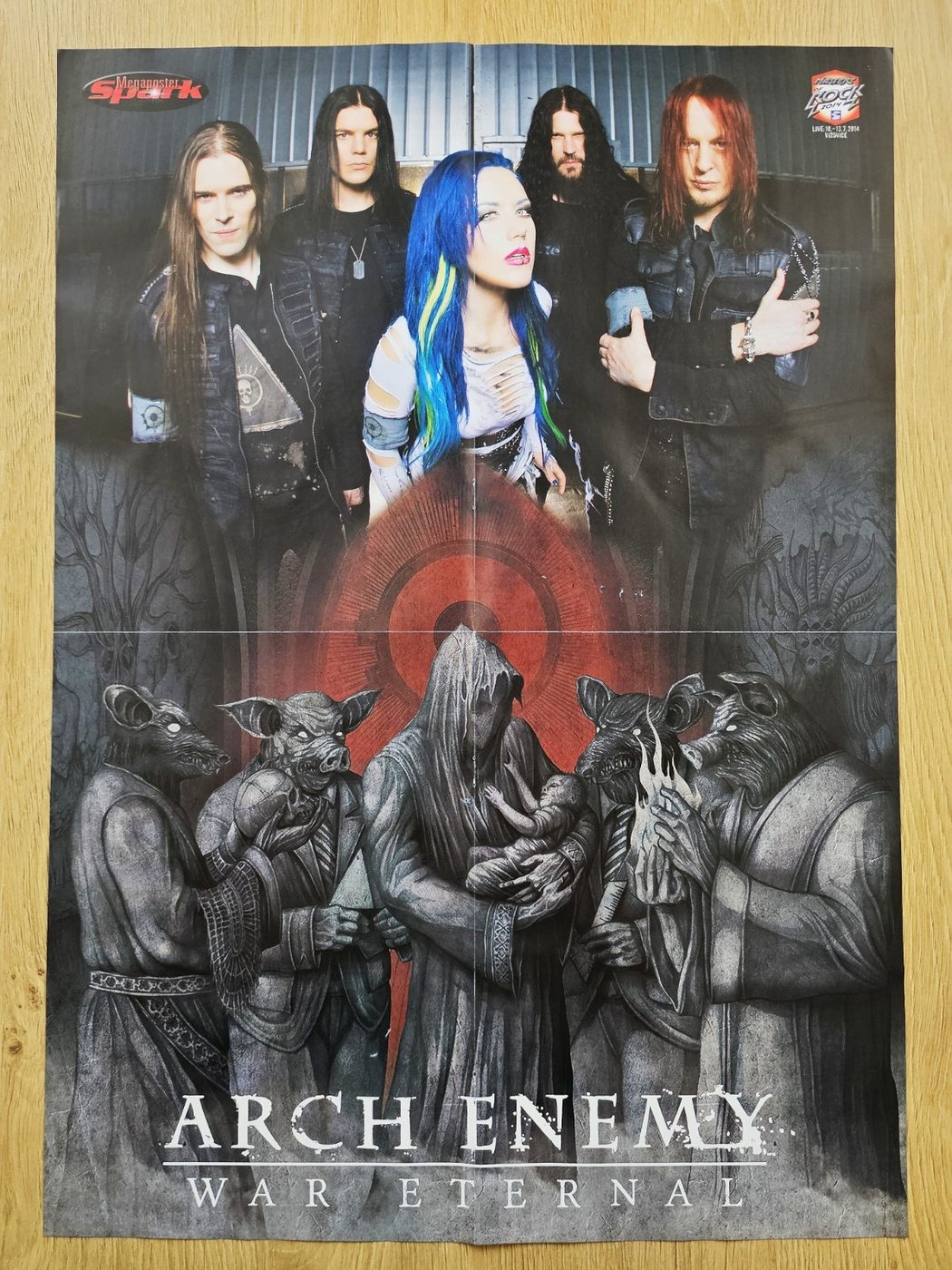 Arch Enemy poster, 40 × 55 cm