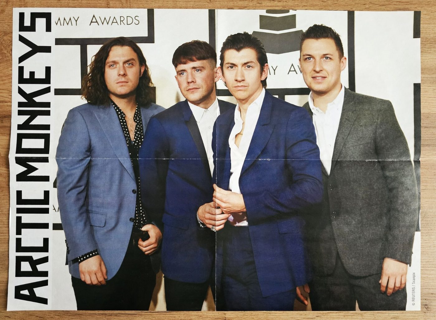 Arctic Monkeys poster, 55 × 40 cm