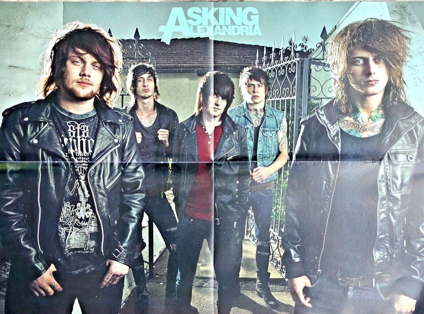 Asking Alexandria poster, 55 × 40 cm