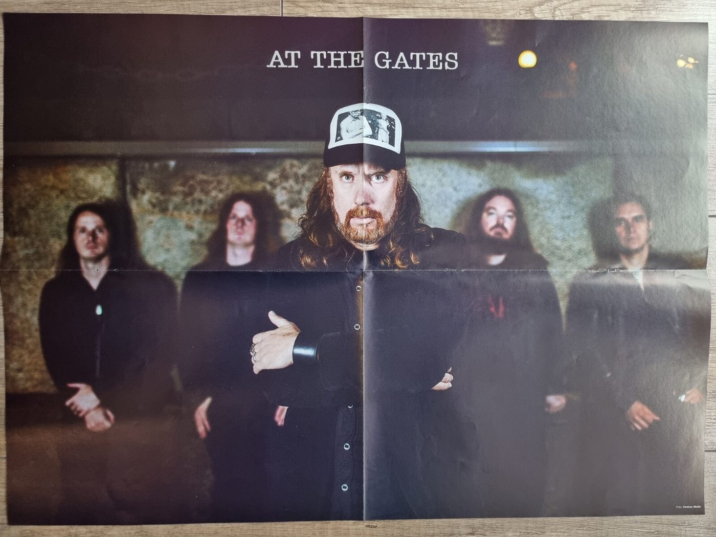 At The Gates poster, 55 × 40 cm