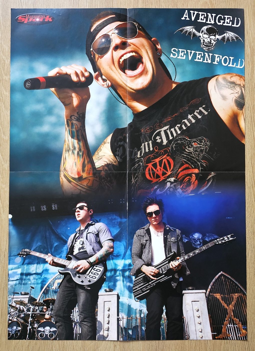 Avenged Sevenfold poster, 40 × 55 cm