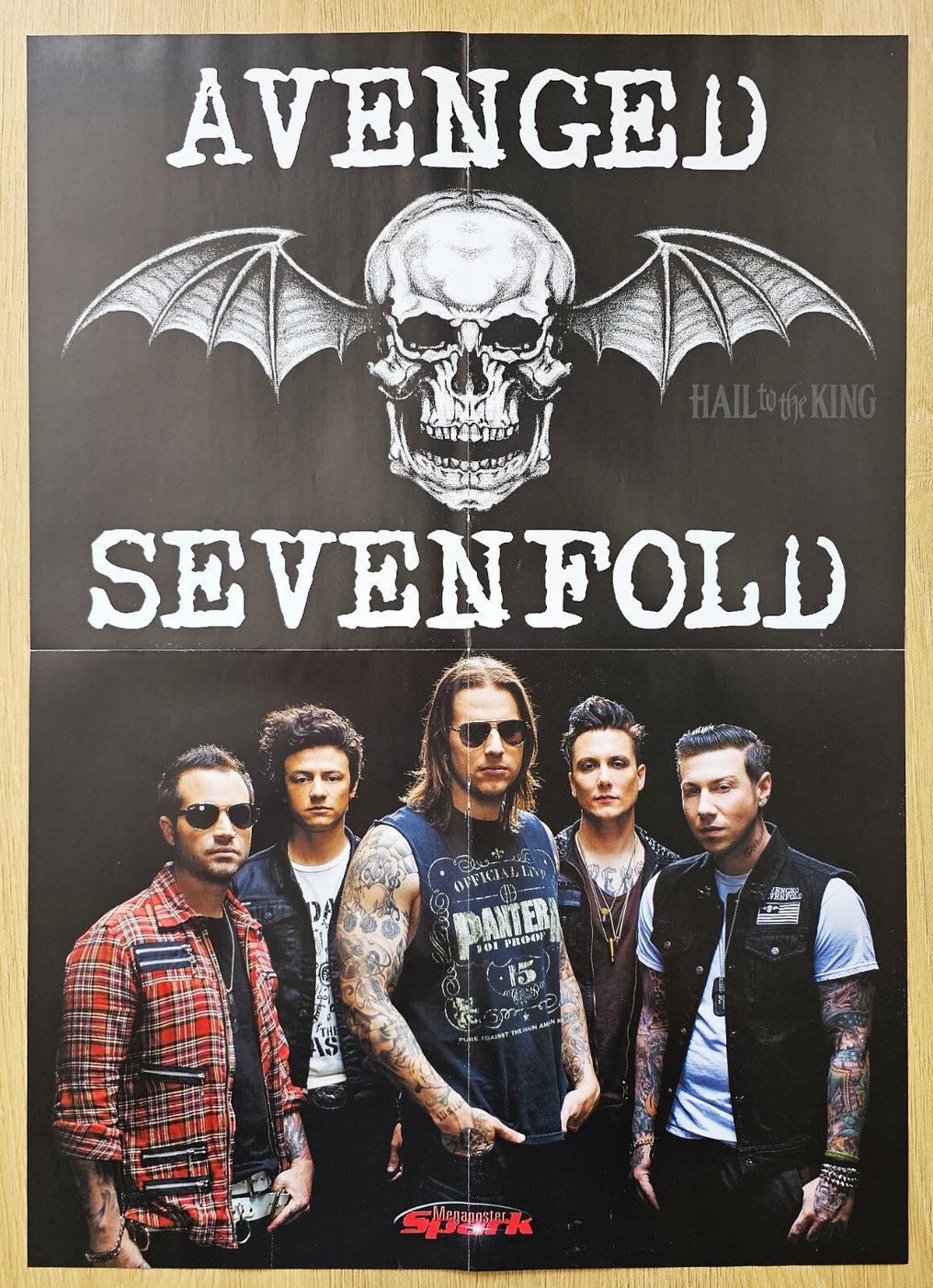Avenged Sevenfold poster, 40 × 55 cm