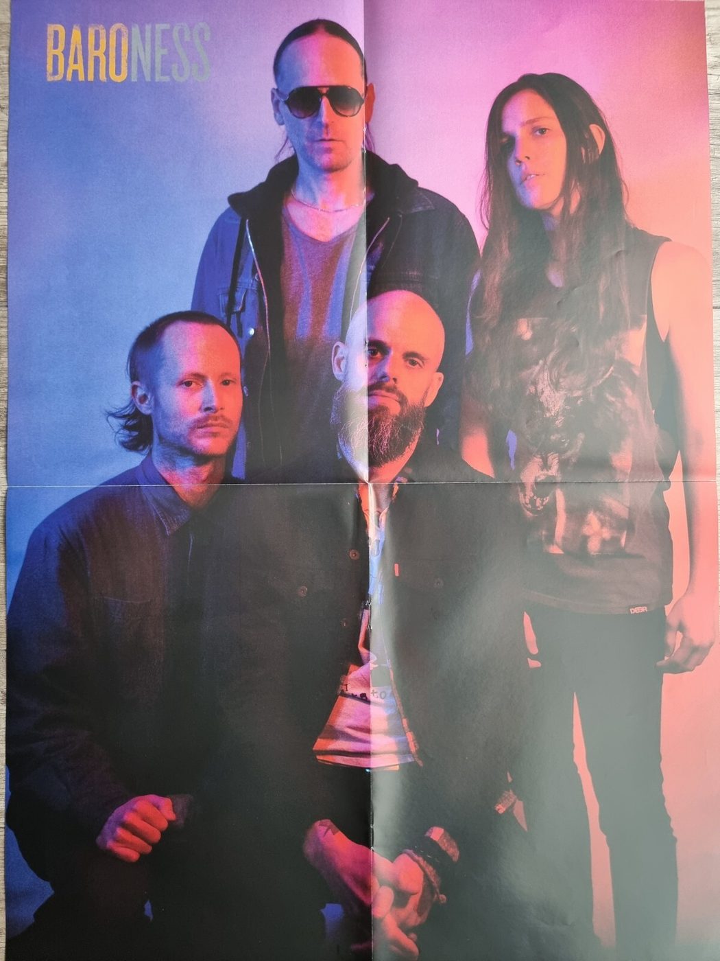 Baroness poster, 40 × 55 cm