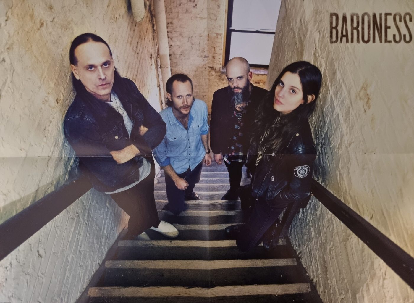Baroness poster, 55 × 40 cm