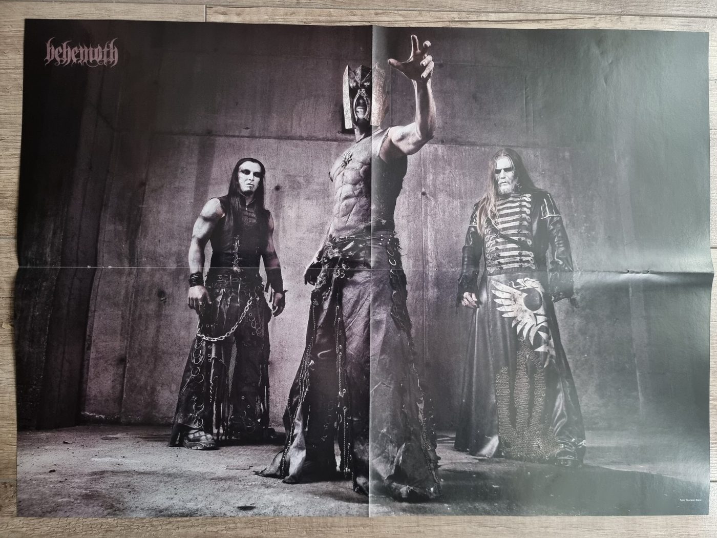 Behemoth poster, 55 × 40 cm