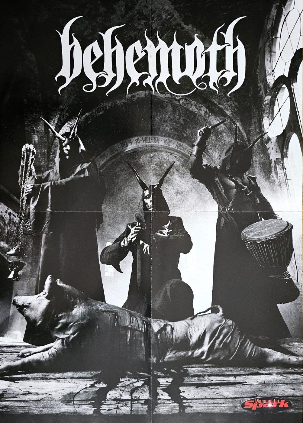 Behemoth poster, 40 × 55 cm