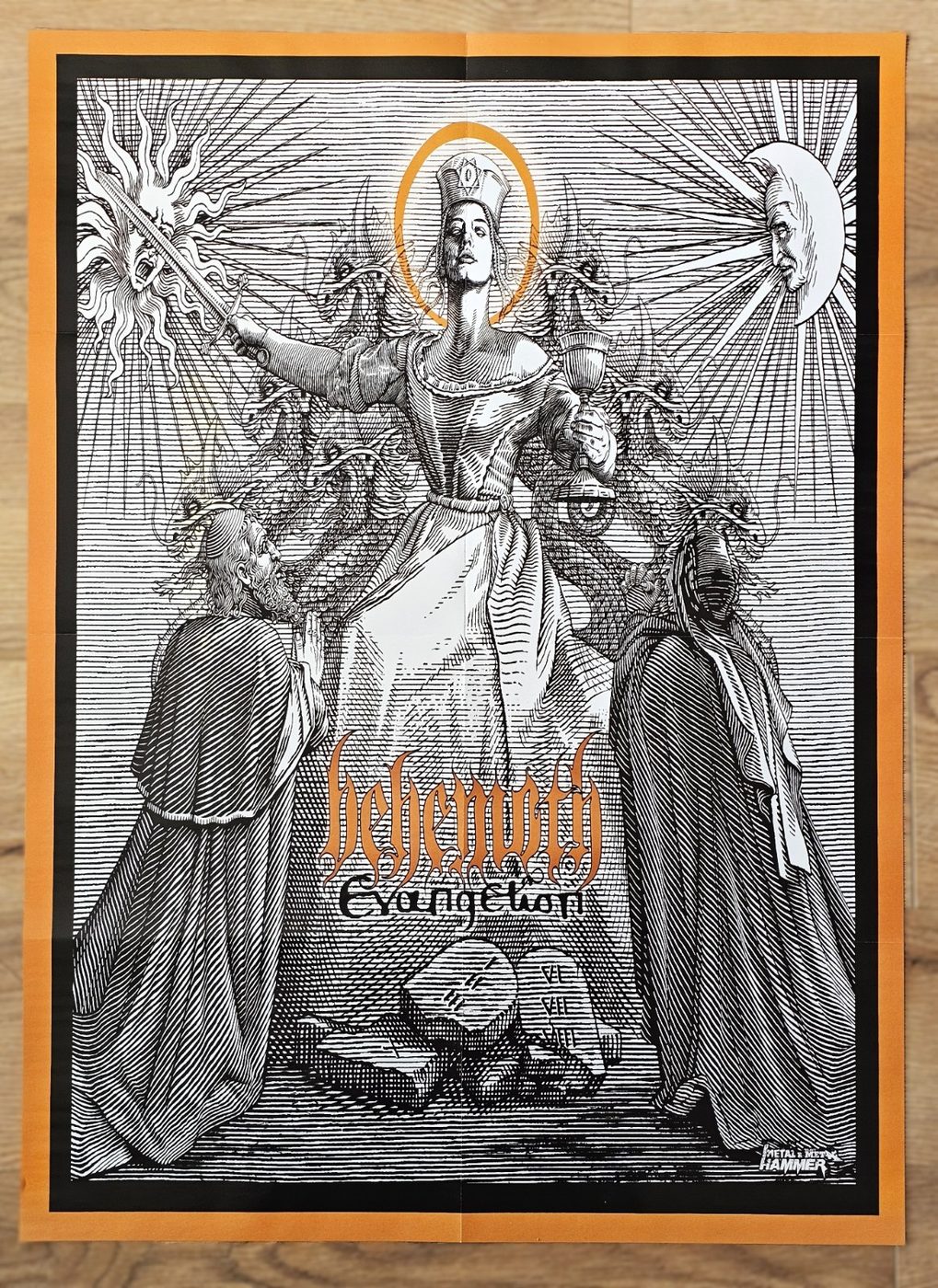 Behemoth poster, 55 × 75 cm