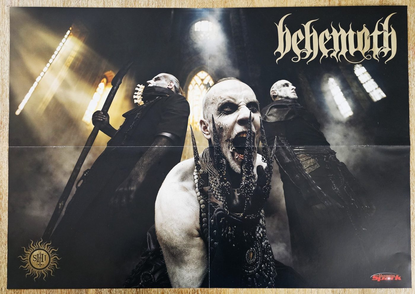 Behemoth poster, 55 × 40 cm