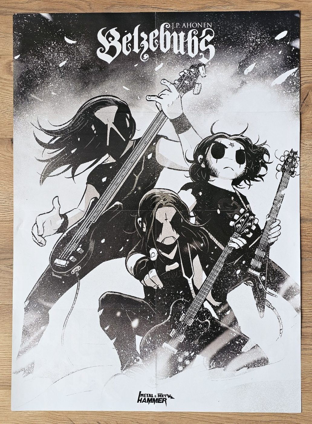 Belzebubs poster, 55 × 75 cm