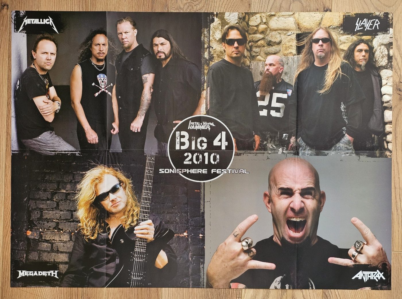 Big Four poster, 75 × 55 cm