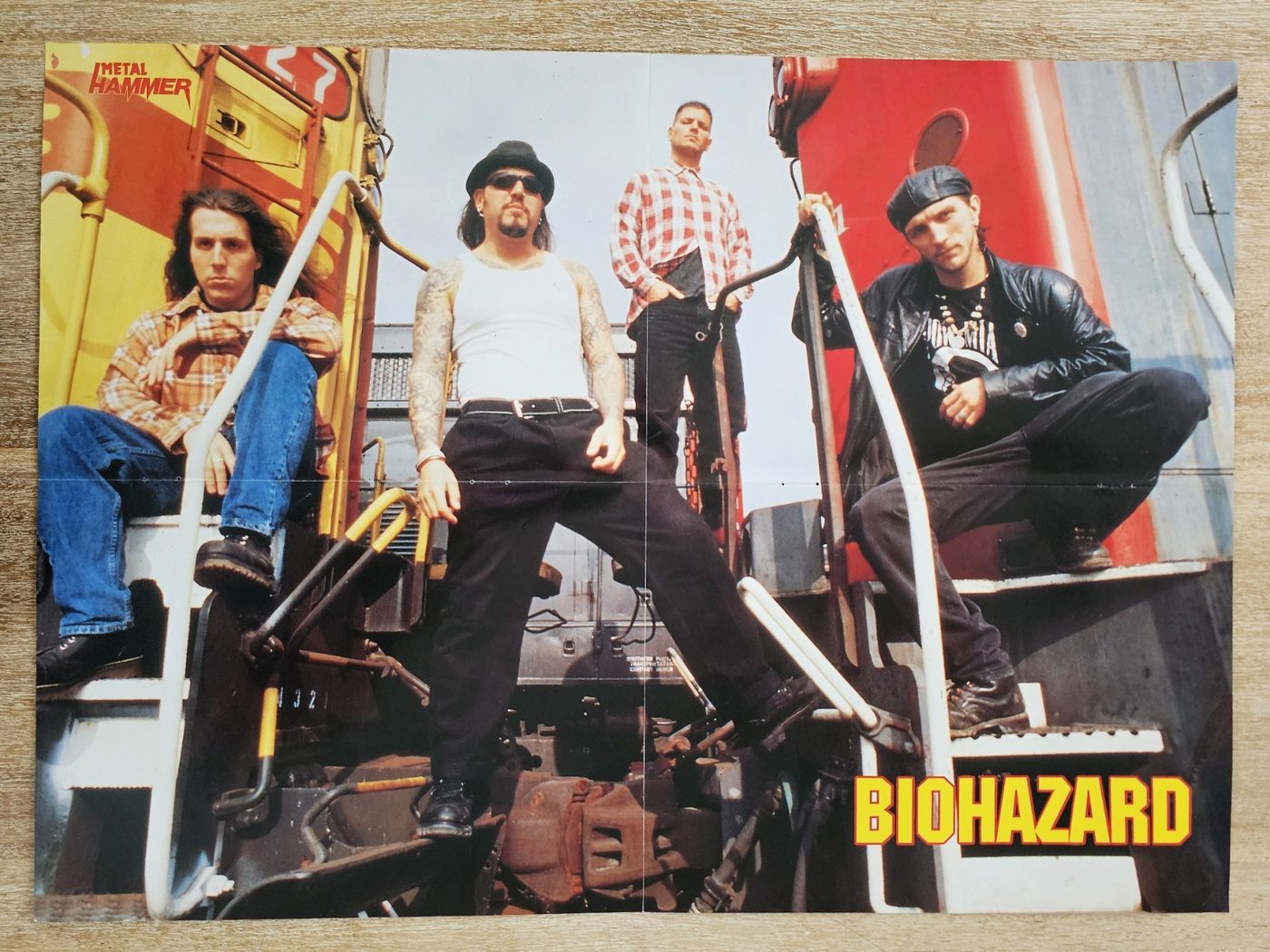 Biohazard poster, 55 × 40 cm