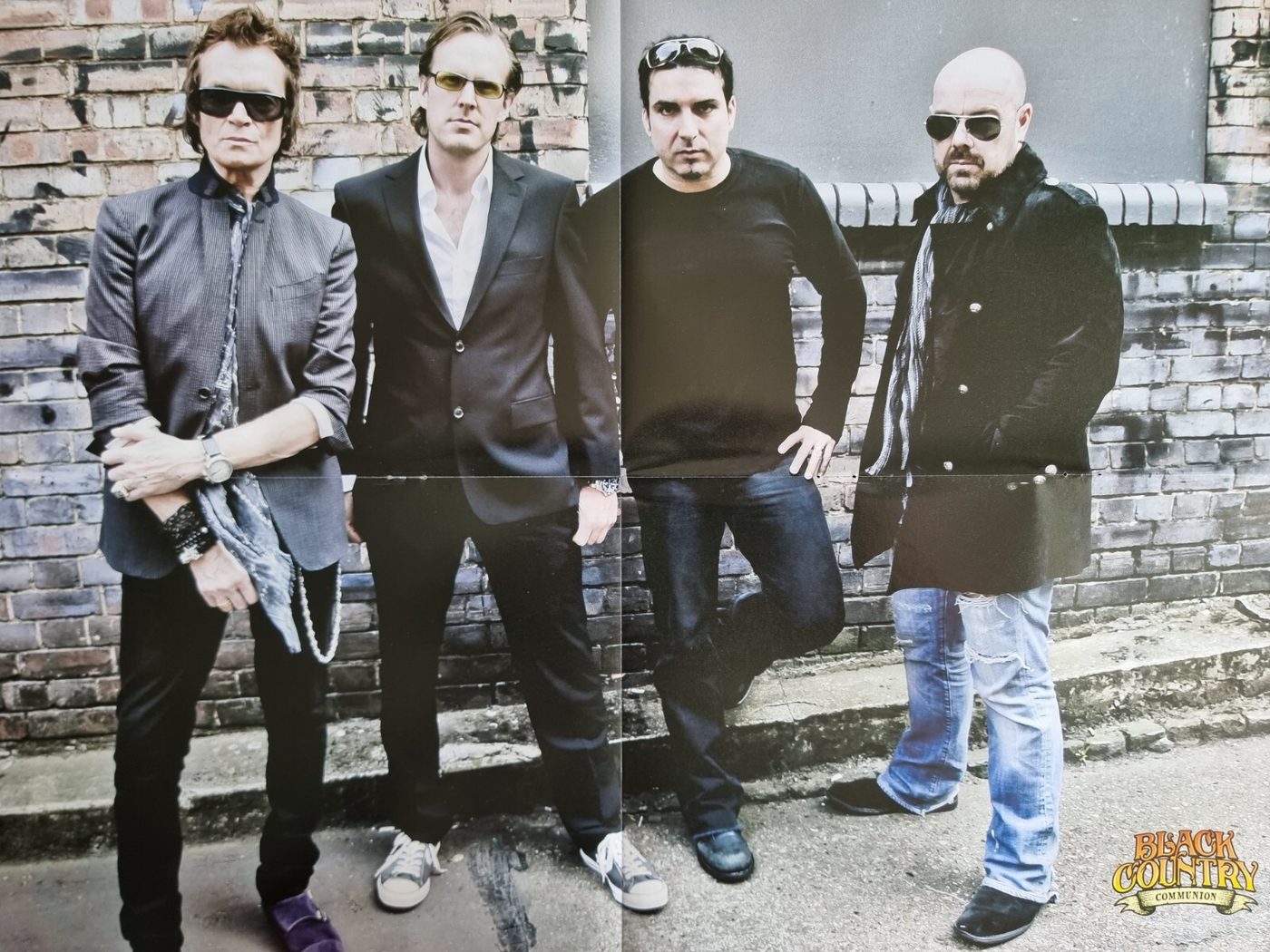 Black Country Communion poster, 55 × 40 cm