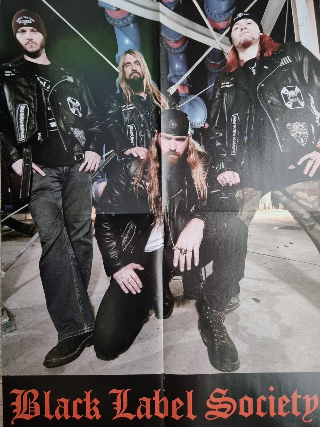 Black Label Society poster, 40 × 55 cm