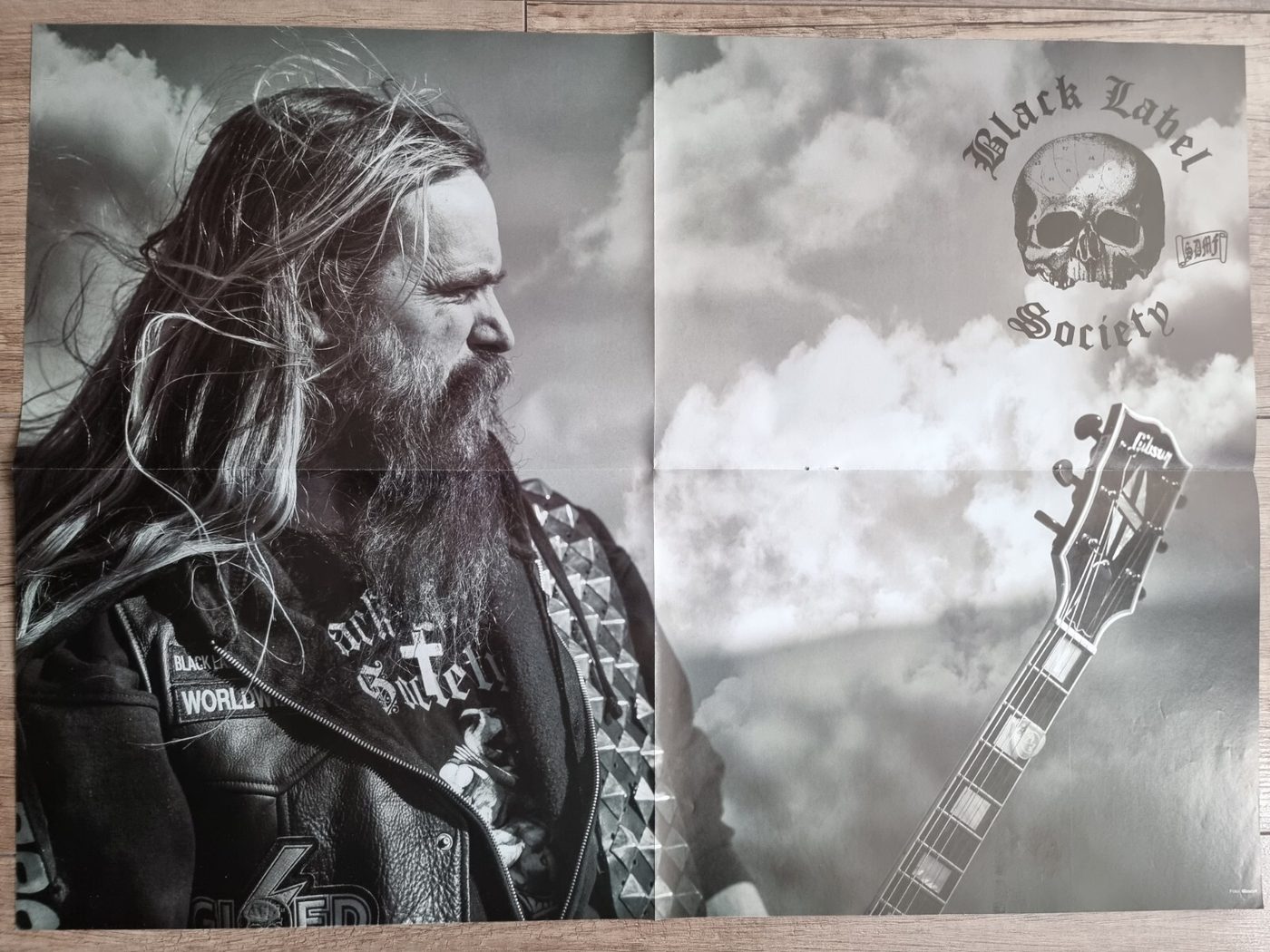 Black Label Society poster, 55 × 40 cm