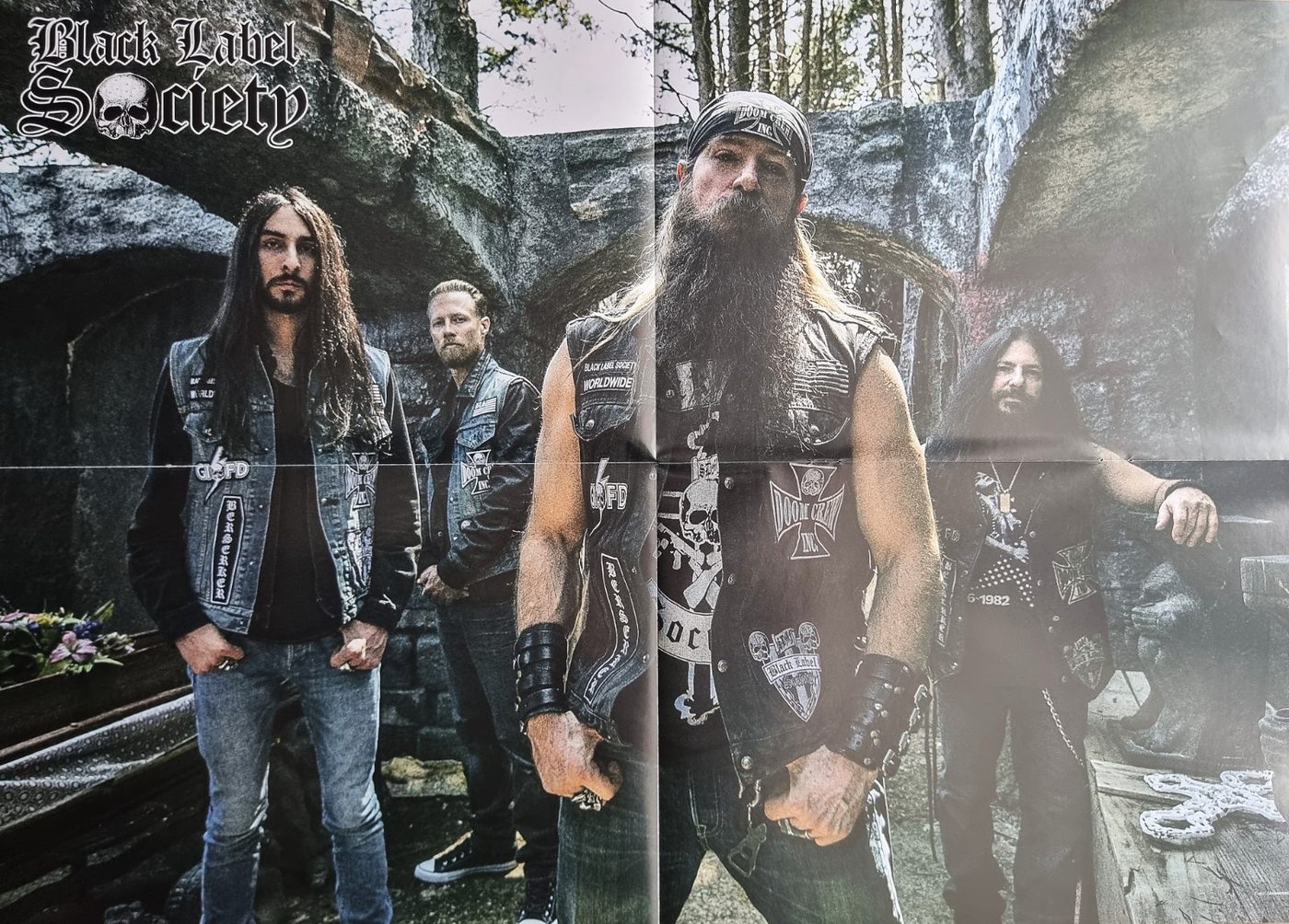 Black Label Society poster, 55 × 40 cm