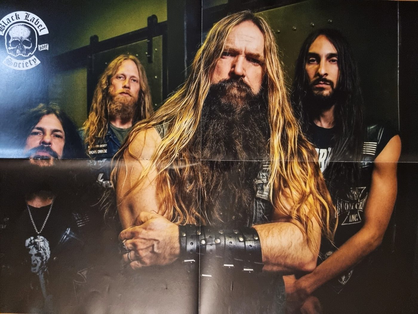 Black Label Society poster, 55 × 40 cm
