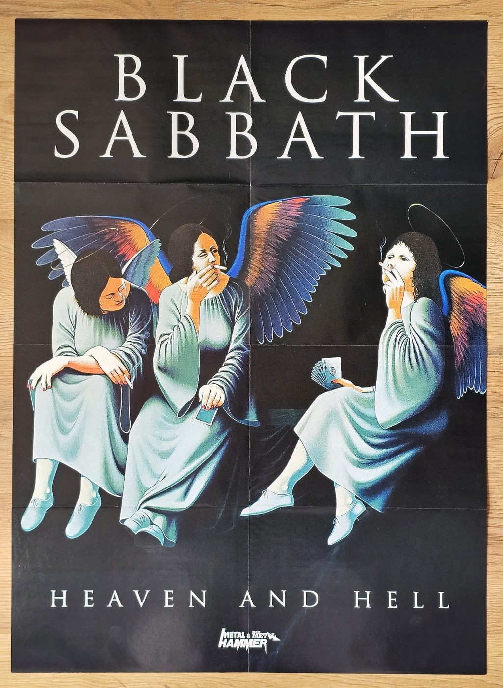 Black Sabbath "Heaven" poster, 55 × 75 cm