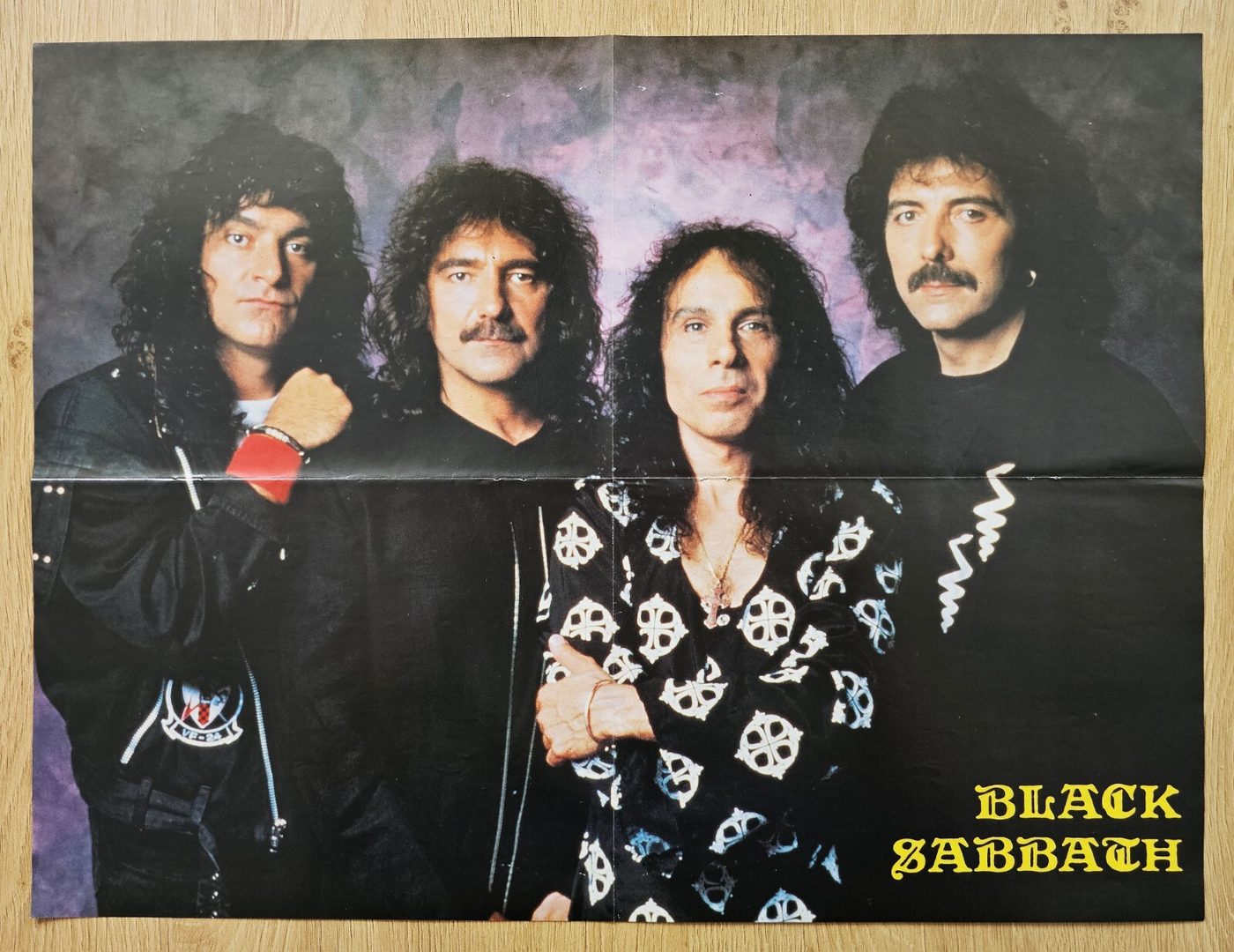 Black Sabbath poster, 55 × 40 cm