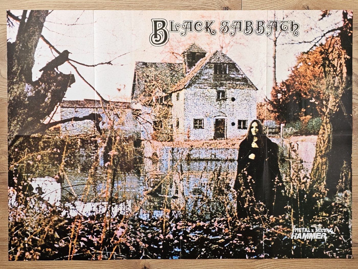 Black Sabbath poster, 75 × 55 cm