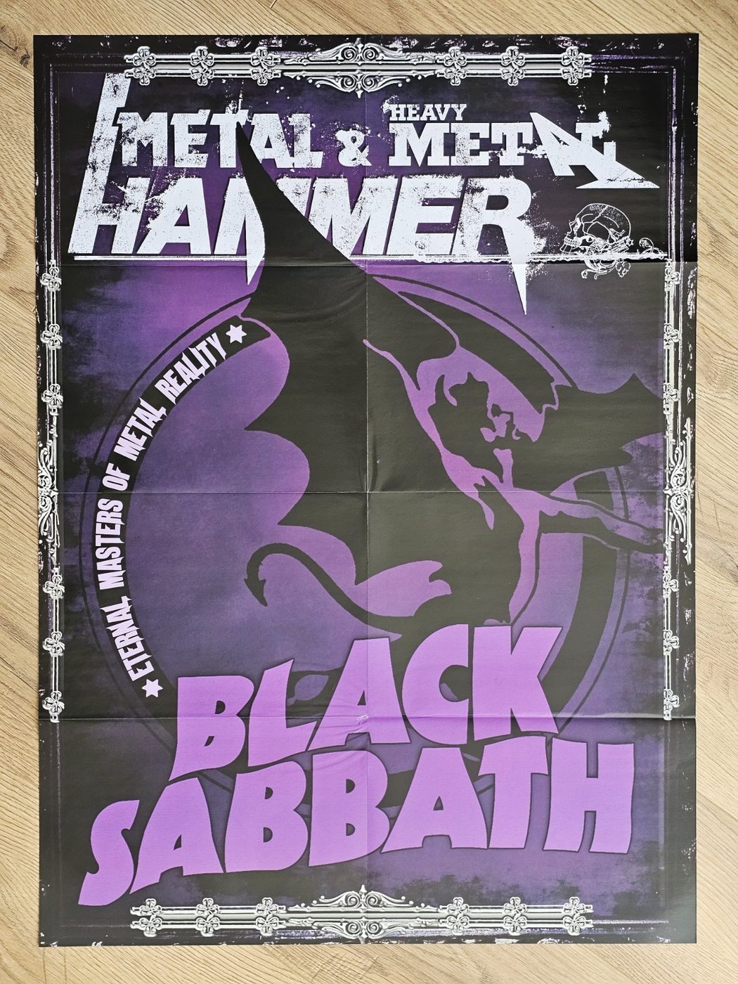 Black Sabbath poster, 55 × 75 cm