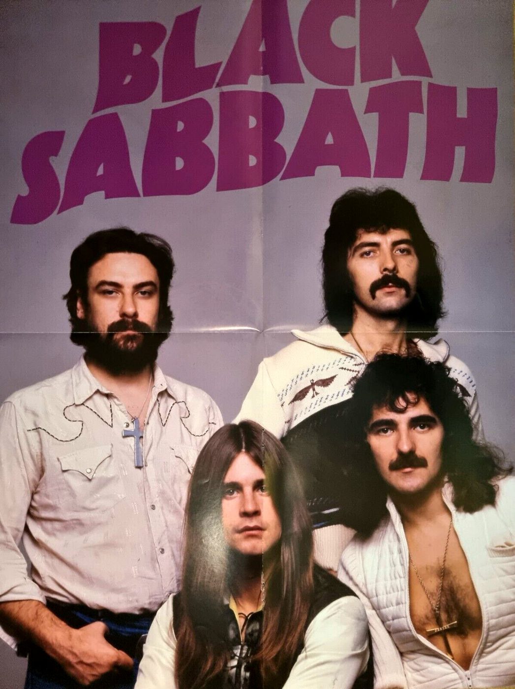 Black Sabbath poster, 40 × 55 cm
