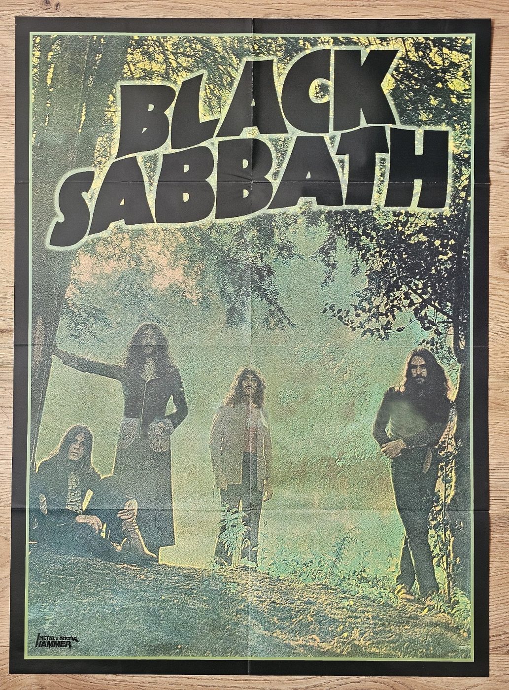 Black Sabbath poster, 55 × 75 cm