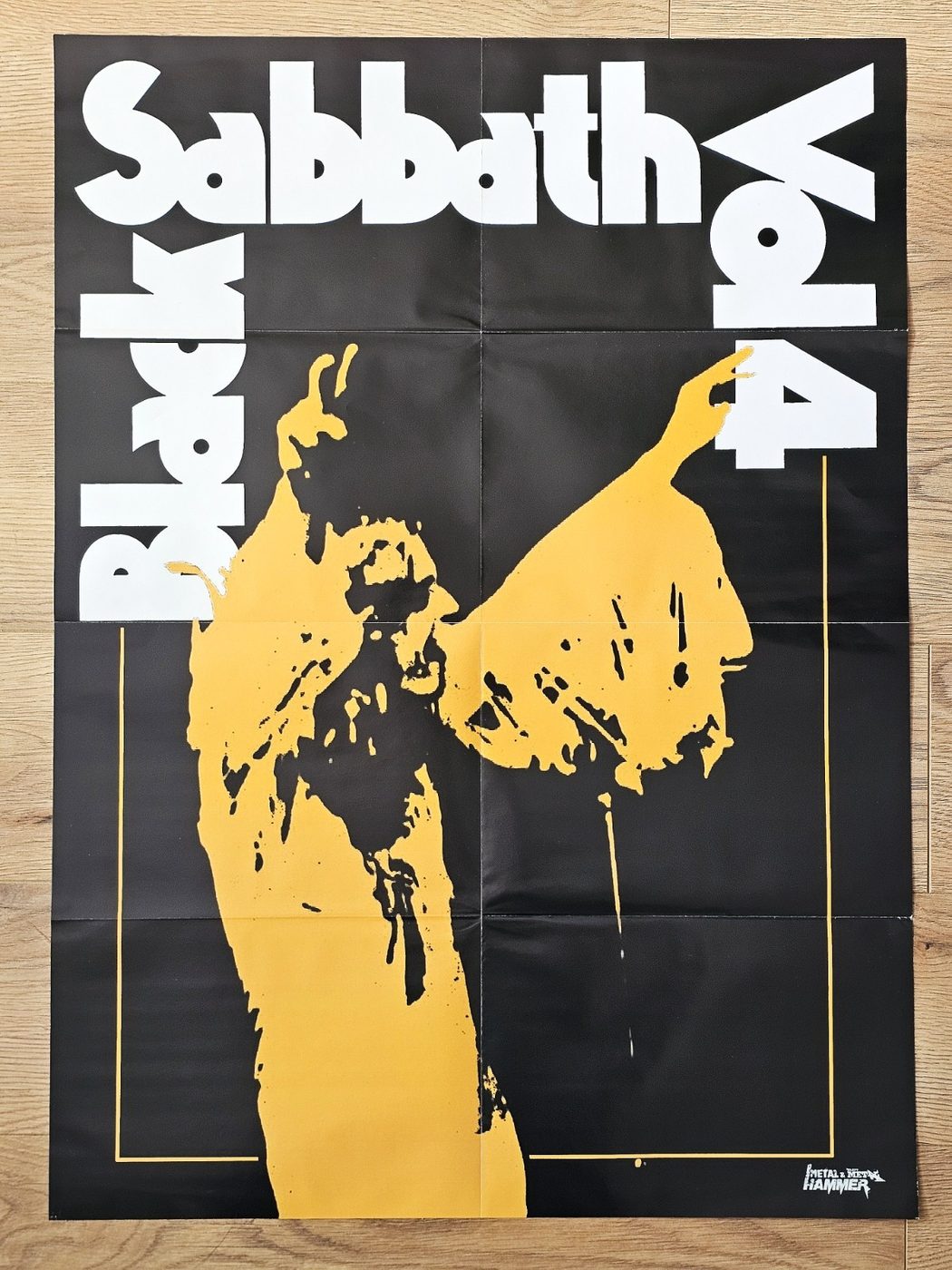Black Sabbath poster, 55 × 75 cm