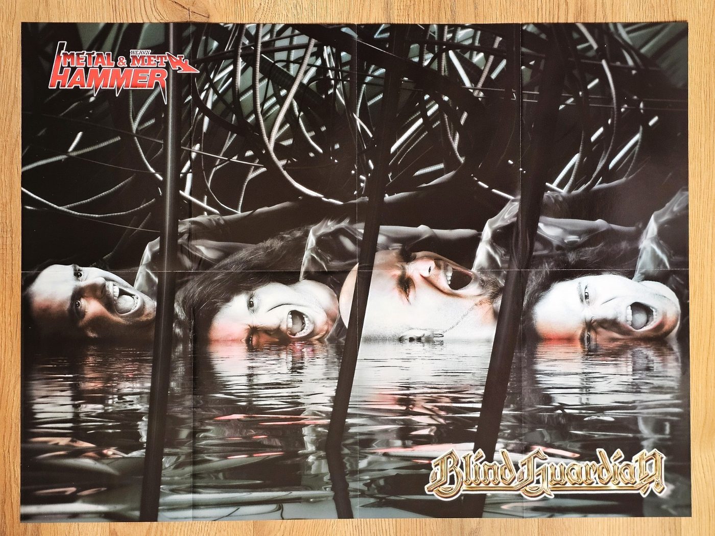 Blind Guardian poster, 75 × 55 cm