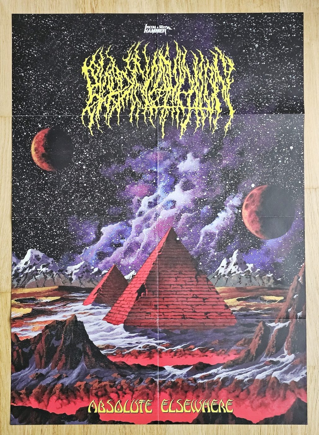 Blood Incantation "Absolute" poster, 50 × 70 cm